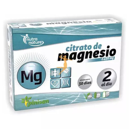 Pinisan Citrato De Magnesio 60 Comprimidos 