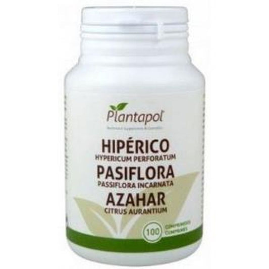 Plantapol Hiperico -Pasiflora-Azahar 100 Comprimidos