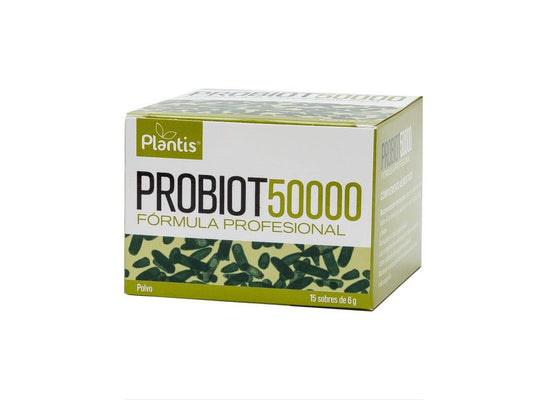 Plantis Probiot 50.000 Formula Profesional, 12 Sobres De 6 Gr   