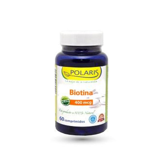 Polaris Biotina 400Mcg. 60Comp. 
