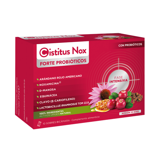 Cistitus Nox Forte Con Probióticos , 10 sitcks