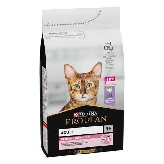 Purina Pro Plan Feline Delicate Optidigest Pavo 1,5Kg, pienso para gatos