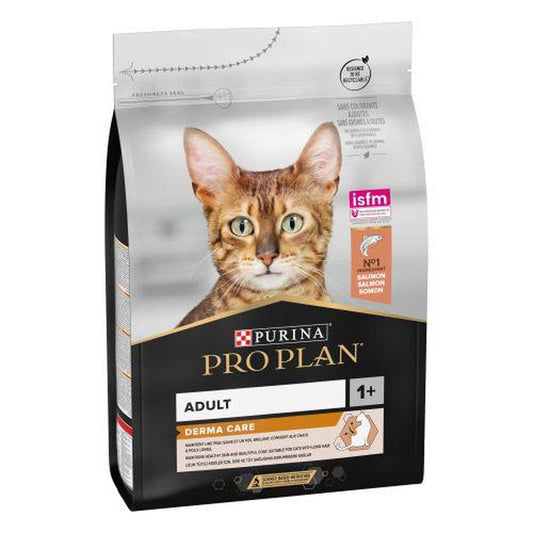 Purina Pro Plan Feline Elegant Derma Salmon 3Kg, pienso para gatos