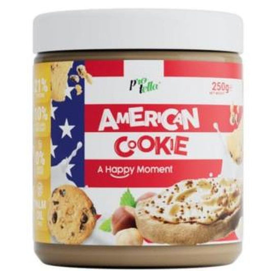 Protella Protella American Cookie Crema Choco-Avellana 250G 