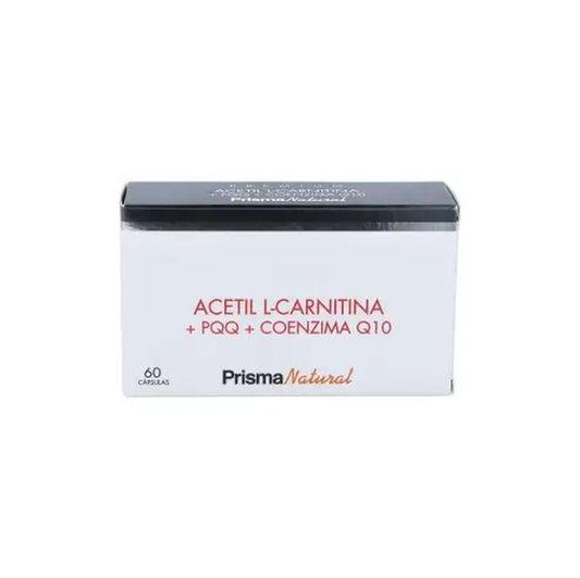 Prisma Pre Acetil L-Carnitina+Pqq+Coenzima Q10 Prisma , 60 cápsulas   