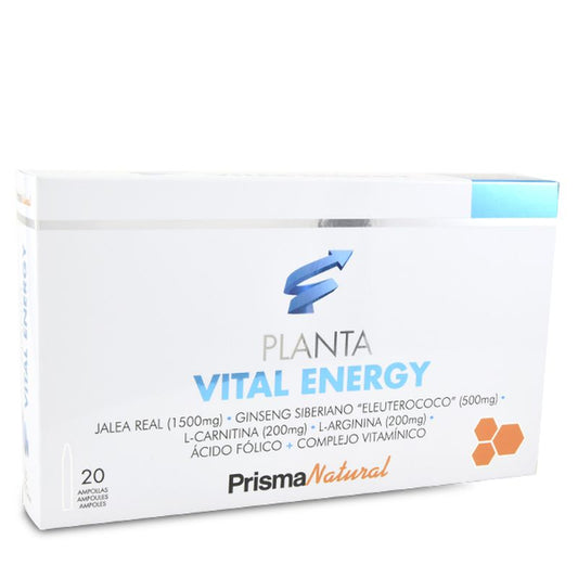 Prisma Nat Plantavital - Energy , 20 ampollas de 10 ml