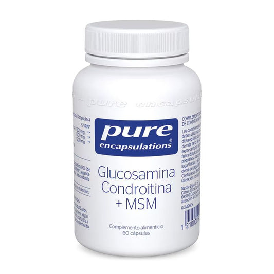 Pure Encapsulations Glucosamina Condroitina, 60 cápsulas