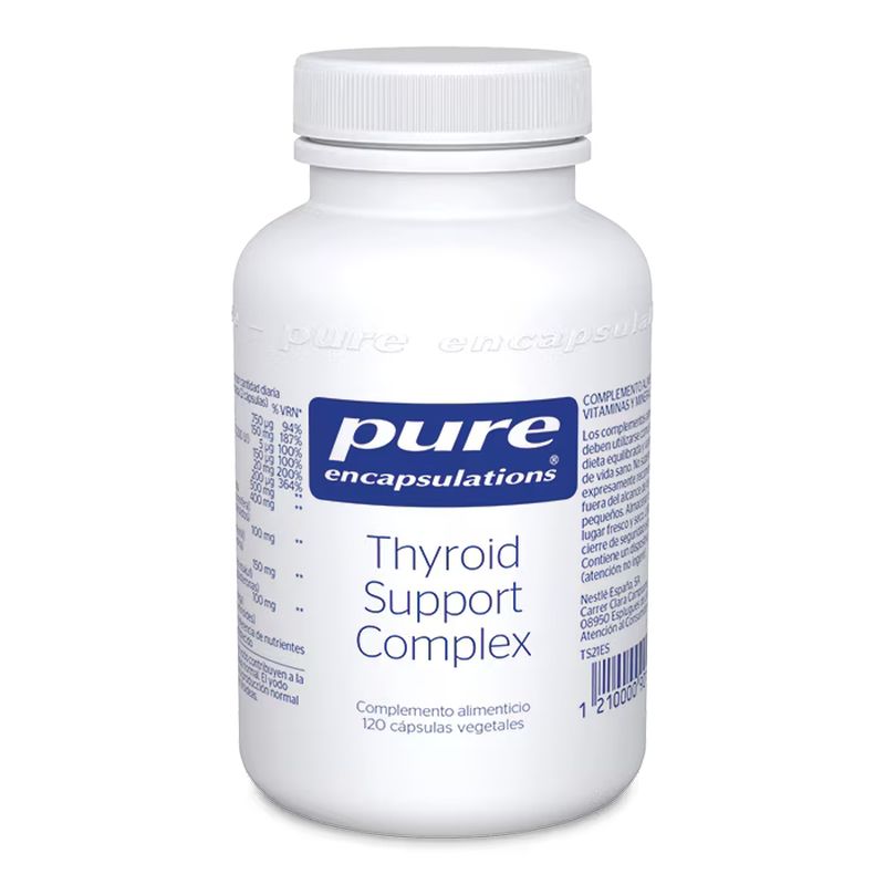 Pure Encapsulations Thyroid Support Complex, 120 cápsulas