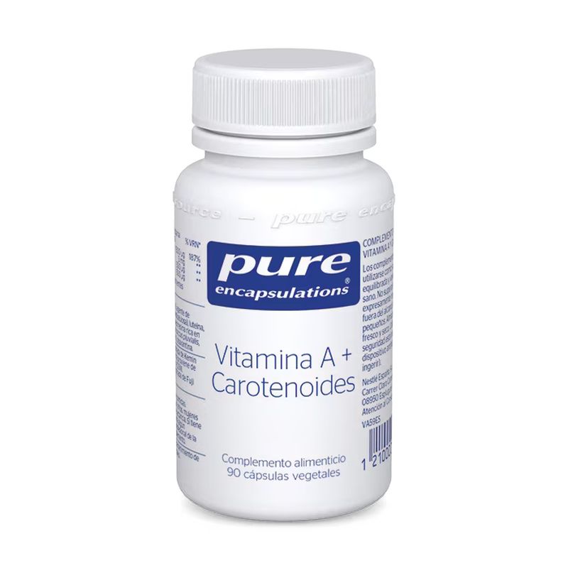 Pure Encapsulations Vitamina A+ Carotenoides, 90 cápsulas