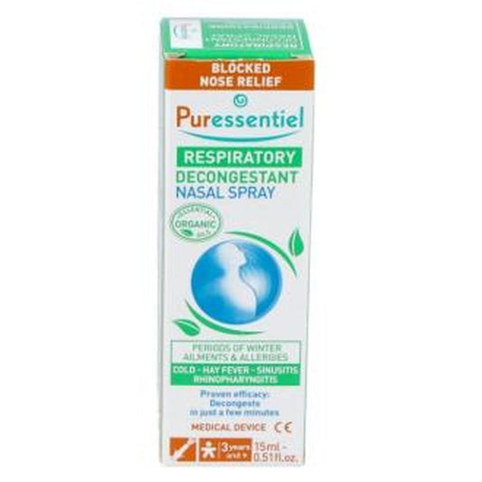 Puressentiel Spray Nasal Descongestivo 15Ml. 