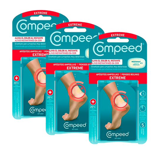 Pack 3 Compeed Ampollas Extreme, 3x5 Unidades