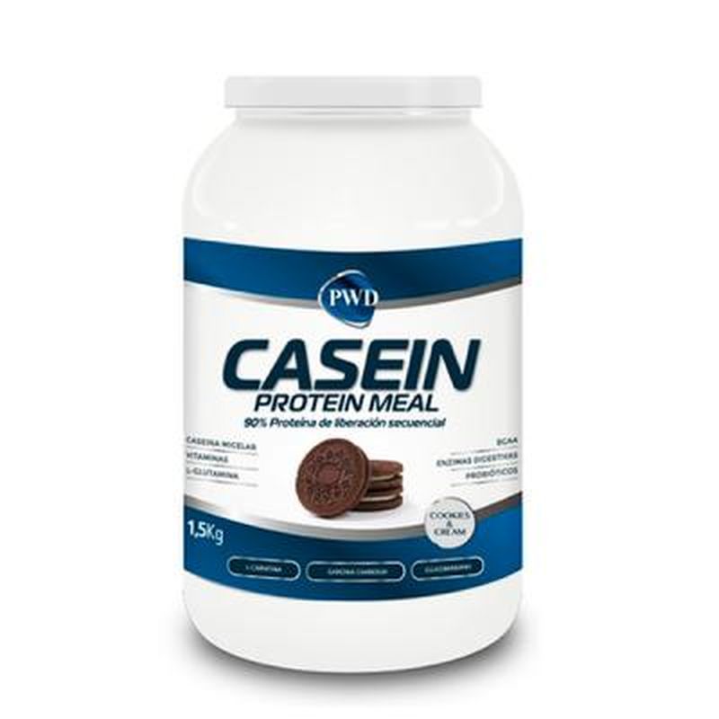 Pwd Casein Protein Meal Cookies & Cream Bote 1.5 Kg 