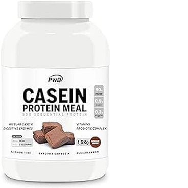 Pwd Casein Protein Meal Chocolate Brownie Bote 1.5 Kg 