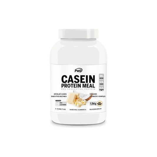 Pwd Casein Protein Meal Chocolate Blanco+Coco Bote 1.5 Kg 