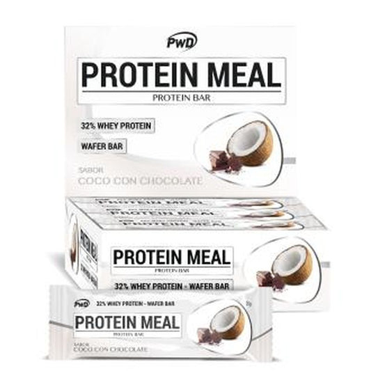 Pwd Protein Meal Barritas Coco Con Chocolate 12Uds. 