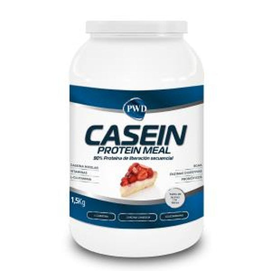 Pwd Casein Protein Meal Tarta De Queso Con Fresa 1,5Kg 