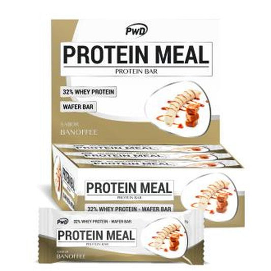 Pwd Protein Meal Barritas Banofee 12Uds. 