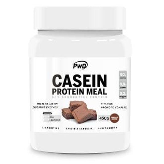 Pwd Casein Protein Meal Brownie 450Gr. 