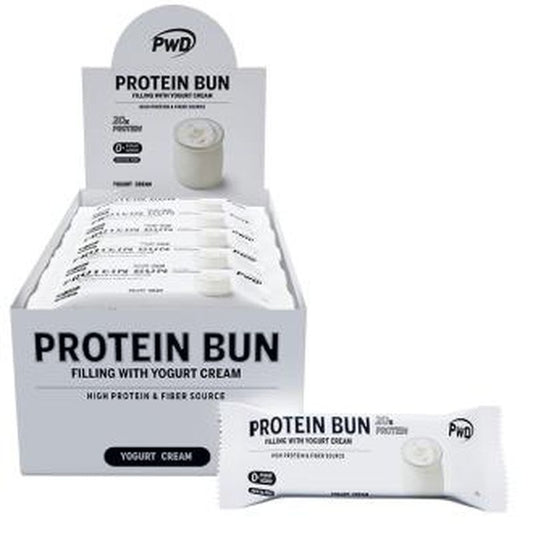 Pwd Protein Bun Bizcocho Yogurt Cream 15Udsx60Gr. 