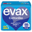 Evax Cottonlike Compresas Super Plus Con Alas , 12 unidades