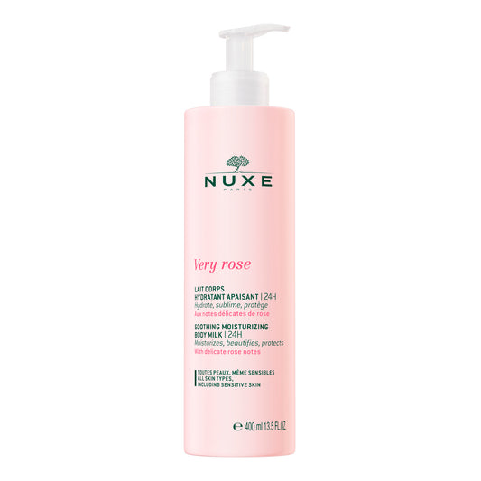Nuxe Very Rose - Leche Corporal Hidratante Calmante 24 H* | Nuxe