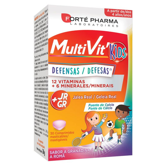 Forte Pharma Energy Multivit Junior comprimidos Masticables 30 unidades