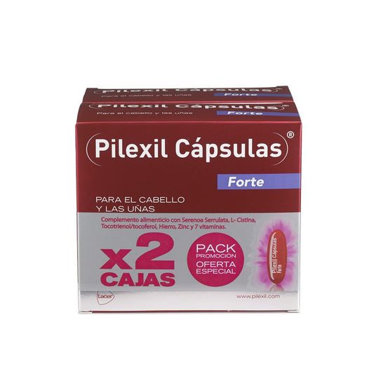 Pilexil Cápsulas Anticaida Forte Duplo 100+100