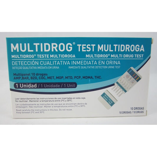 Acon Multidrog 10 Droga Test, 1 unidad
