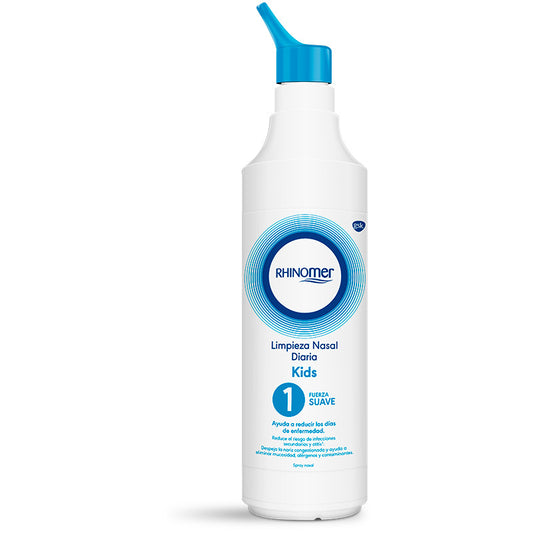Rhinomer Spray Nasal 100% Agua de Mar Fuerza 1 Suave Formato XL, 180 ml