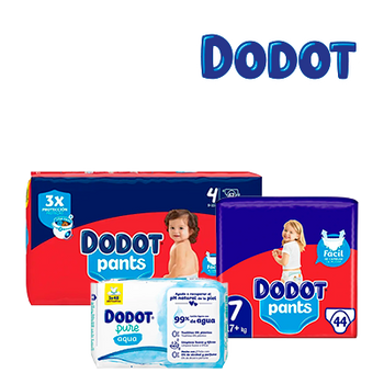 DODOT BEBÉ SECO + TOALLITAS 70% DTO. 2ª UD. (12 ENERO 2026)