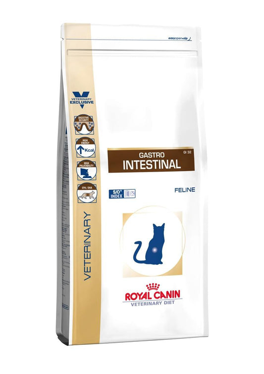 Royal Canin Veterinary Gastro Intestinal 2Kg, pienso para gatos
