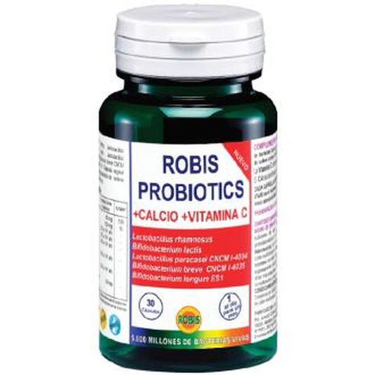 Robis Robis Probiotics +Calcio+Vit. C 30 Cápsulas 