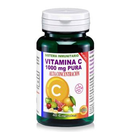 Robis Vitamina C Pura 1000Mg. 40 Cápsulas 