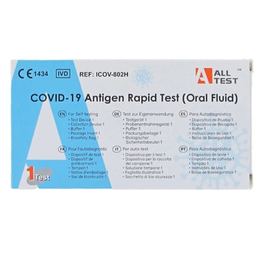 Test Rápido Antígenos Covid-19 Saliva - 10 unidades - All Test