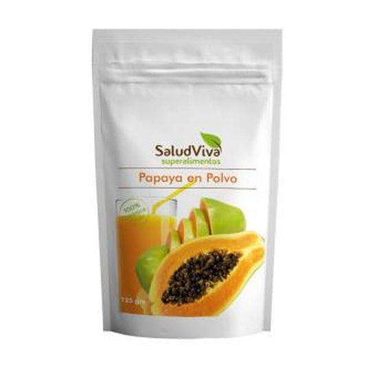 Salud Viva Papaya En Polvo 125Gr. Bio Sg S/A Vegan 