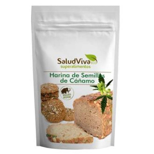 Salud Viva Harina De Semillas De Cañamo 250Gr.  Sg S/A Vega** 