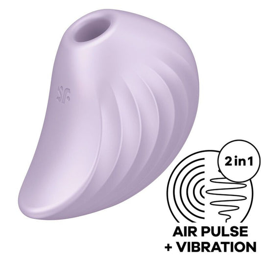 Satisfyer Air Pulse Pearl Diver Estimulador Y Vibrador - Violeta