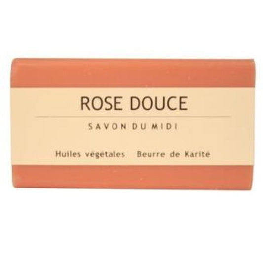Savon Du Midi Jabon En Pastilla De Rosa Dul 100Gr. Bio 
