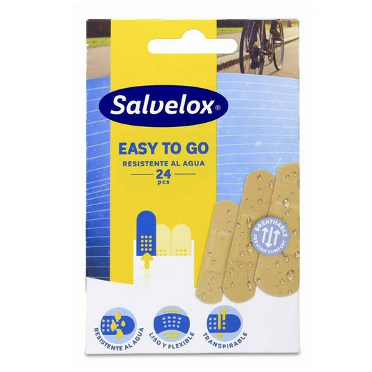 Salvelox Easy To Go, Carterita 24 Apósitos Plásticos Carne