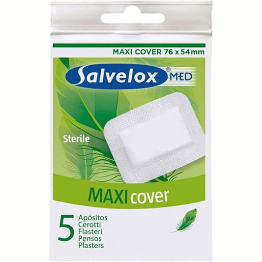 Salvelox Maxi Cover,  5 Apósitos De 76X54 Mm