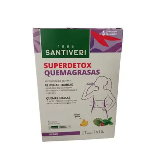 Santiveri Superdetox Quemagrasas 7Sticks 