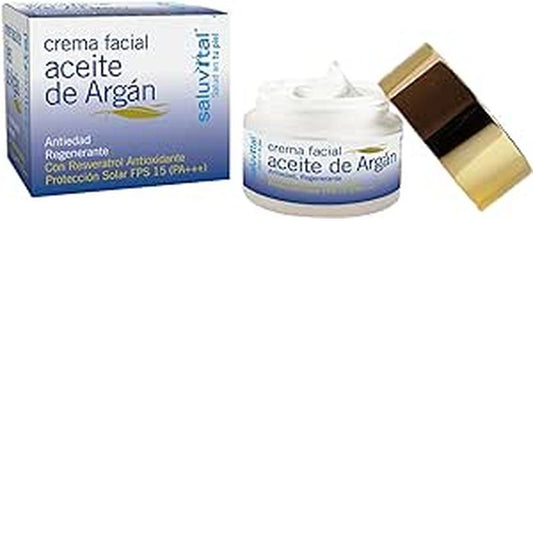 Saluvital Crema Facial De Aceite De Argan 50Ml 