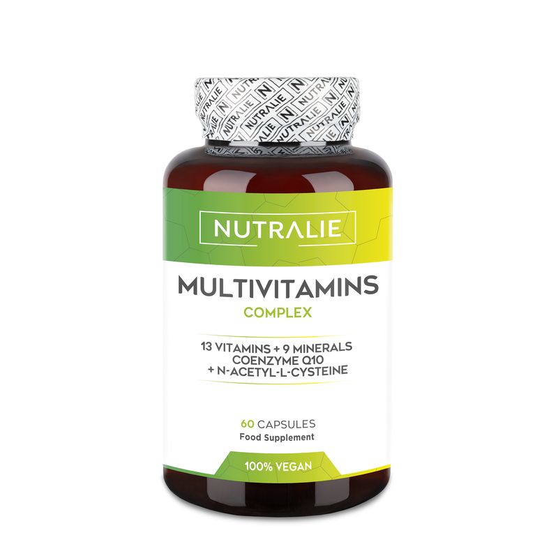Nutralie Multivitaminas Complex 29 Activos Fatiga , 60 cápsulas