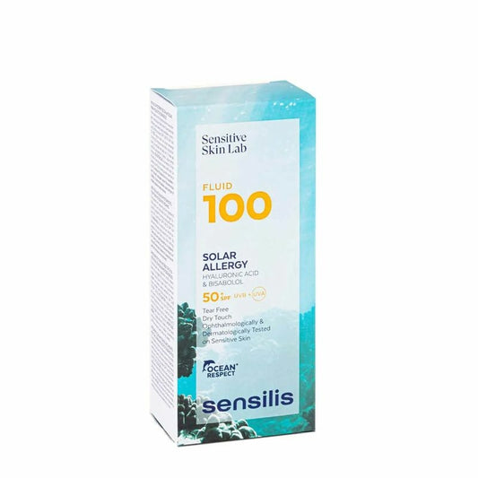 Sensilis Fluid 100 Solar Allergy Antiedad Spf50+ , 40 ml
