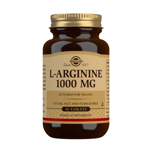 Solgar L-Arginina 1000 mg.- 90 comprimidos
