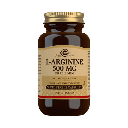 Solgar L-Arginina 500 mg. - 50 cápsulas Vegetales