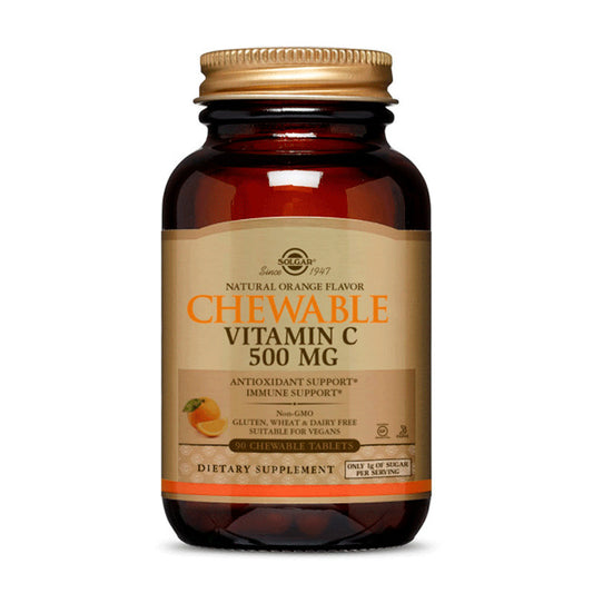 Solgar Vitamina C 500 mg. - 90 comprimidos Masticables Naranja