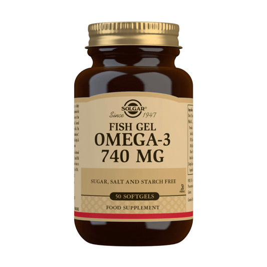 Solgar Fishgel Omega 740 mg. - 50 cápsulas Blandas