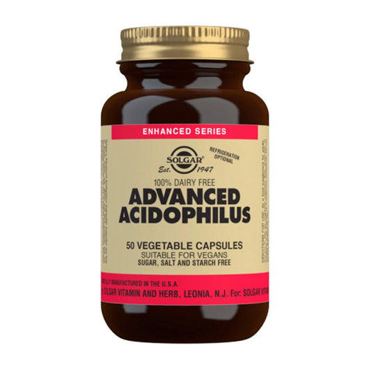 Solgar Acidofilus Avanzado (No Lácteo) - 50 cápsulas Vegetales