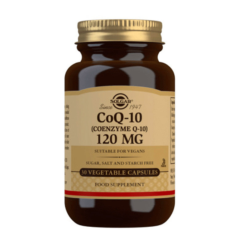 Solgar Coenzima Q-10 120 mg. - 30 cápsulas Vegetales